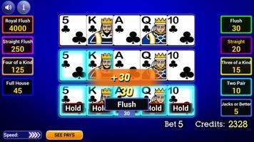 Video Poker ảnh chụp màn hình 3