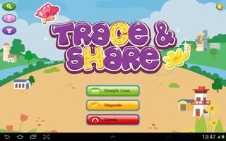 Trace & Share Plakat