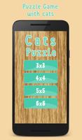 Cats Slide Puzzle Game poster