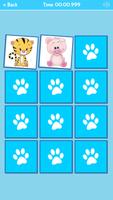 Funny Animals Memory Game اسکرین شاٹ 1