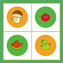 Jeu mémoire: fruits et légumes APK