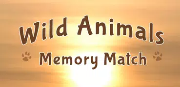 Wild Animals Memory Game
