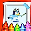 Coloring Bluey  Books. APK