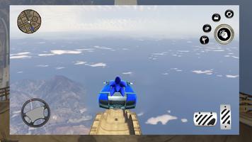 Blue Hedgehog Run Drive Race скриншот 3