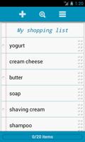 Grocery List Affiche