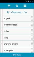 Grocery List plakat