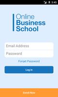 Online Business School poster