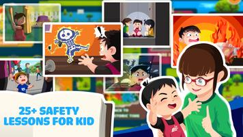 پوستر Safety for Kid 1 - Emergency E