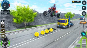 3 Schermata Quad Racing Traffic Rider 3D