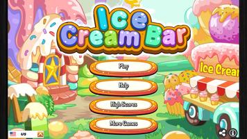 Ice Cream Bar Affiche