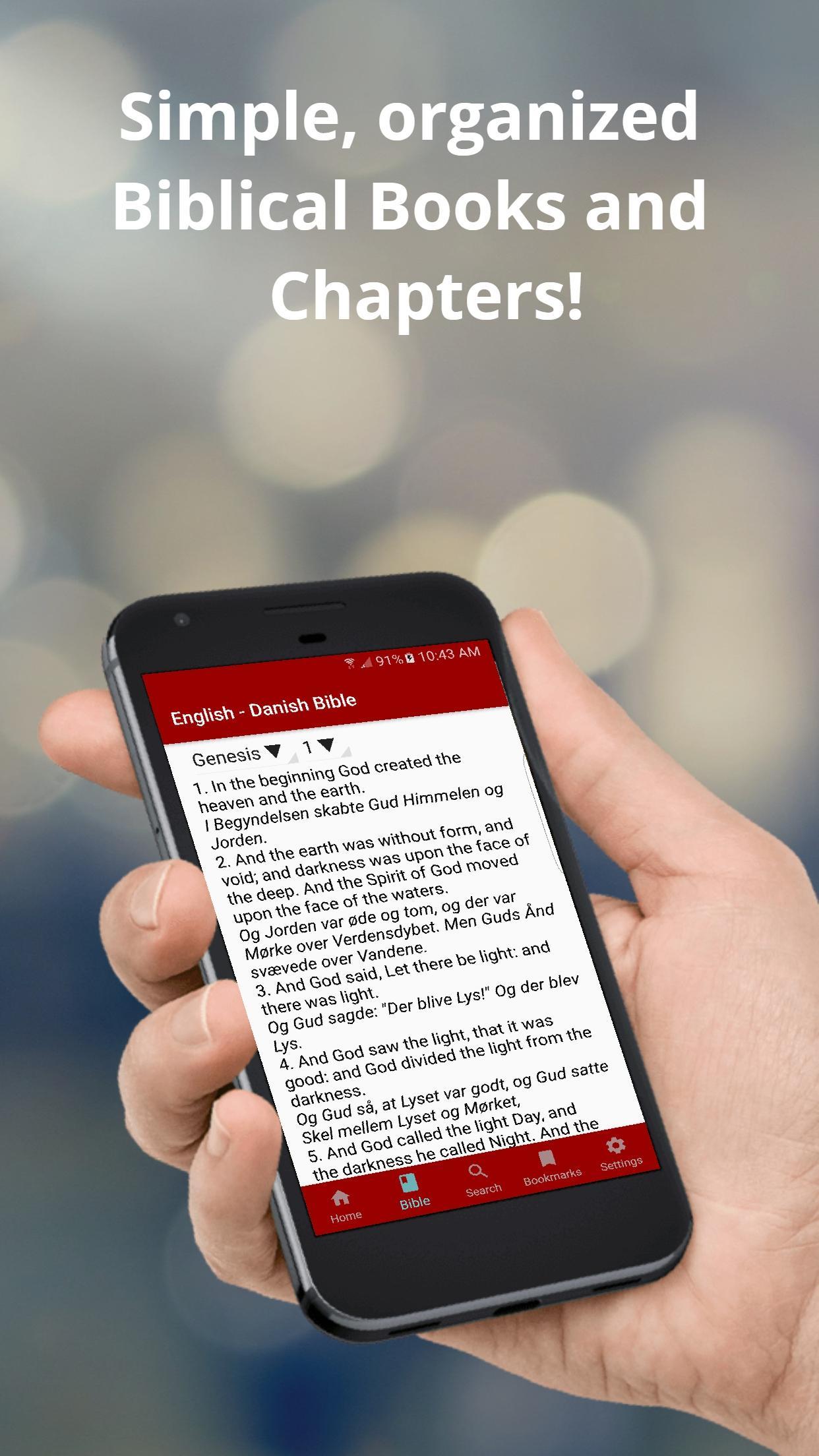 English - Danish Bible for Android - APK Download