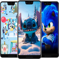 Blue Cartoon Wallpaper HD