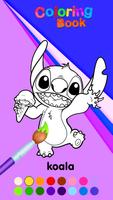 Blue Koala : Coloring Book 截图 1