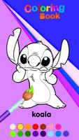 Blue Koala : Coloring Book 截图 2