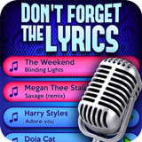 Don't Forget the Lyrics icono