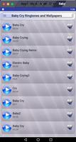 Baby Cry Ringtones and Wallpapers پوسٹر
