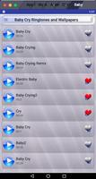 Baby Cry Ringtones and Wallpapers تصوير الشاشة 2