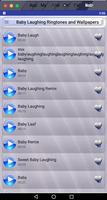 Baby Laughing Ringtones and Wa الملصق