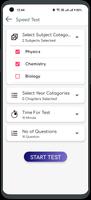 NEET Test Abhyas captura de pantalla 2