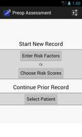 Preop Risk Assessment Affiche