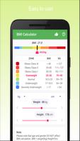برنامه‌نما BMI Calculator عکس از صفحه