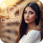 DSLR Camera Blur Background simgesi
