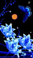 Blue Flower Wallpaper HD imagem de tela 3