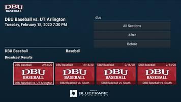 DBU Baseball ảnh chụp màn hình 1