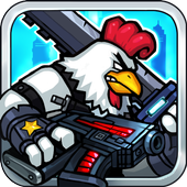 Chicken Warrior:Zombie Hunter icône