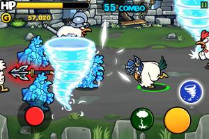 Chicken Revolution : Warrior imagem de tela 1