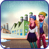 Winter Cloth & Shoes Maker Factory: Dress Game icon