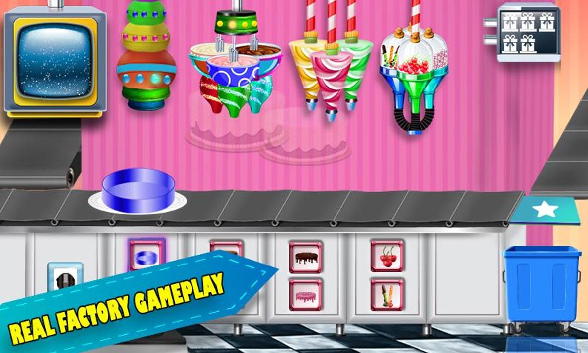 Birthday Chocolate Cake Factory Dessert Food Game APK for Android Download