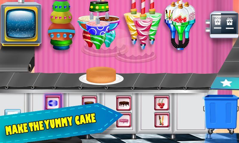 Chocolate Wedding Cake Factory :Dessert Maker Game para Android - Download