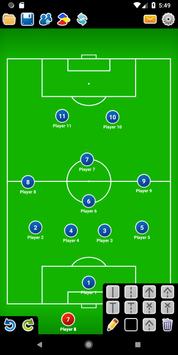 Coach Tactic Board: Soccer poster