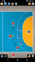 برنامه‌نما Coach Tactic Board: Handball عکس از صفحه