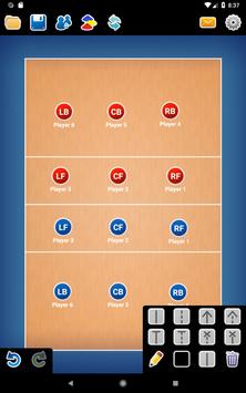 Coach Tactic Board: Volley poster