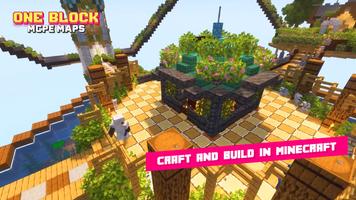 Craft One Block Survival Maps imagem de tela 3