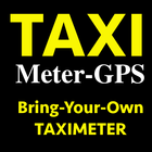 Taximeter-GPS ikon