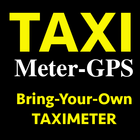 Taximeter-GPS-icoon