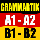 Deutsch Grammatik A1 A2 B1 B2 biểu tượng