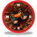 Prismáticos militares S8 y navegador brújula APK