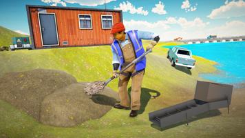 Mining Gold Sim - Miner Tycoon Affiche