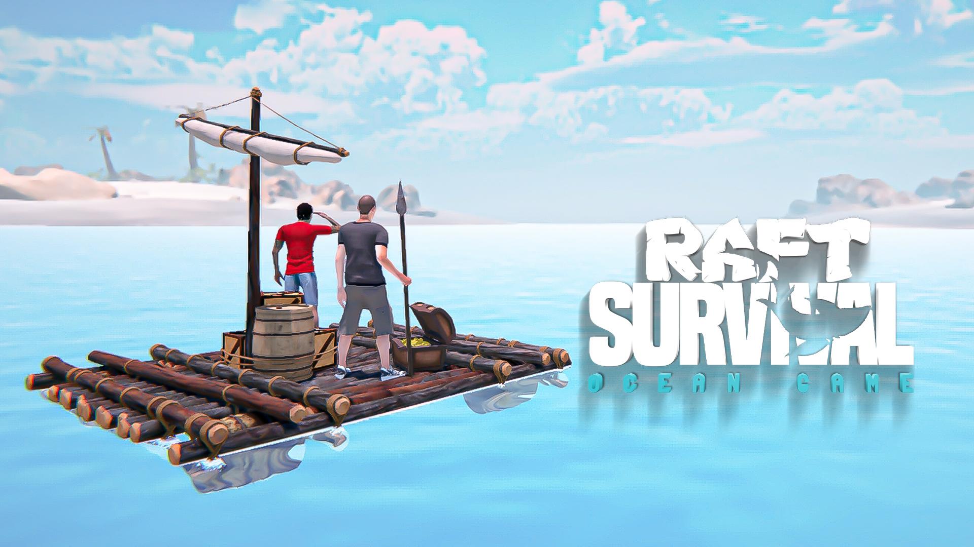 Как играть в пиратку рафт с другом. Raft Survival: мультиплеер. Игра рафт выживания на плоту. Плот 3d.