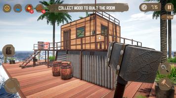 Raft Survival 3D Ocean Game اسکرین شاٹ 2
