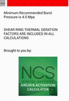 NCS Airlock Hydrostatic Calc capture d'écran 2
