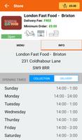 برنامه‌نما London Fast Food, Brixton عکس از صفحه