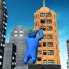 Rainbow Blue Friends Rope Hero иконка