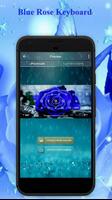 Blue Rose Keyboard Theme syot layar 1