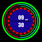 Digital Clock Live Wallpaper icon