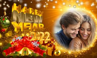 NewYear Frame Greeting2022 Affiche